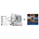 Gigabyte Z890M AORUS ELITE WIFI7 ICE LGA1851 DDR5 mATX White Motherboard