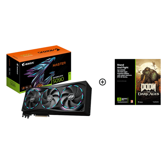 Gigabyte GeForce RTX 5090 Aorus Master 32GB GDDR7 2655 MHz