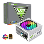 GameMax VP700w White RGB 80+ Bronze PSU Semi-Modular Power Supply - PSUGMXVP700SMODWHT