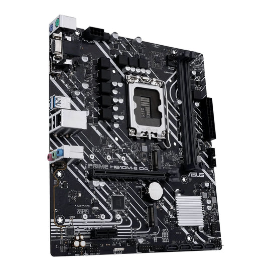 ASUS PRIME H610M-E D4-CSM LGA 1700 micro ATX Multicolor Motherboard