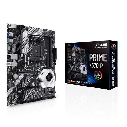 لوحة أم اسوس برايم X570-P بمعالج AMD X570 مقبس AM4 بحجم ATX