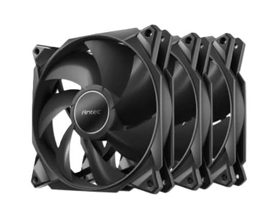 Antec Storm T3 120 PWM 12cm Case Fan – 3x 7-Blade FDB – Black