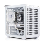 GiGate - Qube 500 + White + Desktop PC for Gaming - Intel i5 12400F - RTX 3060 12GB - 16GB RAM - 512GB SSD