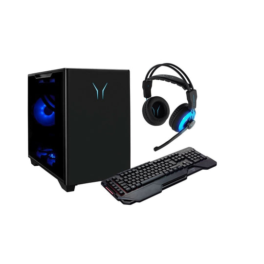 Medion Erazer Bandit P20 Gaming PC, Intel Core i7-12700, GeForce RTX 4070, 16GB RAM, 1TB SSD, Black