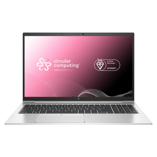 Circular Computing BSI certified HP EliteBook 840 G7 Refurbished Laptop, Intel Core i5 10th Gen, 16GB, 256GB SSD, 14” Full HD, Windows 11 Pro. The highest quality refurbished laptops in the world.