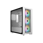 Cooler Master Elite 301 Mini Tower Micro-ATX Case with ARGB Fans - White