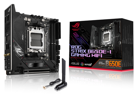 ASUS ROG STRIX B650E-I GAMING WIFI Socket AM5 Mini-ITX Motherboard