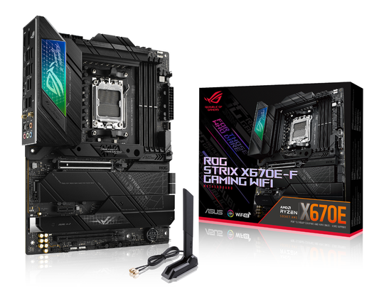 ASUS ROG STRIX X670E-F GAMING WIFI Socket AM5 ATX Motherboard