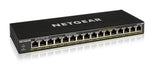 NETGEAR GS316PP Unmanaged Gigabit Ethernet (10/100/1000) Power over Ethernet (PoE) Black GS316PP-100EUS