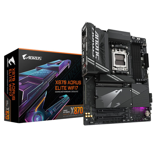 Gigabyte X870 AORUS ELITE WIFI7 Socket AM5 ATX Motherboard