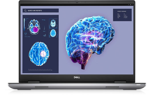 وورك ستيشن ديل بريسيجن 7680، معالج انتل كور I7 I7-13850HX شاشة 16 انش Full HD+، ذاكرة 32 جيجابايت DDR5-SDRAM، سعة تخزين 1 تيربايات SSD، نفيديا RTX 2000 Ada، ويندوز 11 برو، رمادي G5KG7