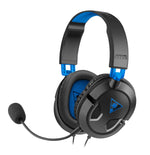 Turtle Beach Recon 50, Over-Ear Wired Gaming Headset with Mic, Black - Blue