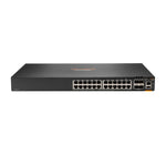 Aruba 6200F 24G 4SFP+ Managed L3 Gigabit Ethernet (10/100/1000) 1U Black JL724A