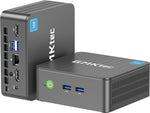 GMKtec NucBox G3 PLUS Mini PC - Intel N150 - Intel Graphics - 16GB DDR4 - 512GB SSD - Windows 11 Pro - Grey/Titanium