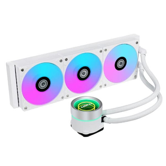 Lian Li Galahad II Trinity 360mm AIO Liquid Cooler - Triple ARGB Fans - White