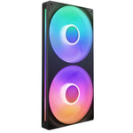NZXT F Series RGB Core 280mm Fan - Dual 140mm - Black