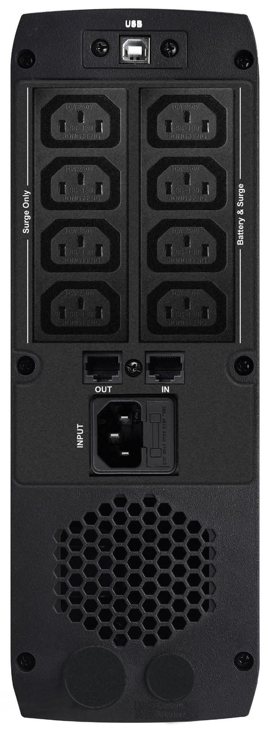 PowerWalker VI 600 CSW IEC uninterruptible power supply (UPS) Line-Interactive 0.6 kVA 360 W 8 AC outlet(s)