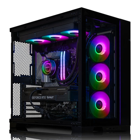 GiGate - Dynamic EVO + 14700KF + Gaming PC - Intel Core i7 14700KF - NVIDIA RTX 5070 Ti - 16GB DDR5 - 512GB SSD - Black