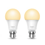 TP-Link Tapo Smart Wi-Fi Light Bulb, Dimmable TAPO L510B(2-PACK)