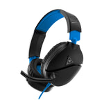 Turtle Beach Recon 70, Over-Ear Wired Gaming Headset with Mic, Black-Blue