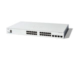Cisco Catalyst 1200-24T-4G Smart Switch, 24 Port GE, 4x1GE SFP, Limited Lifetime Protection (C1200-24T-4G)