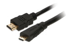 2-Power CAB0054A HDMI cable 1 m HDMI Type A (Standard) HDMI Type D (Micro) Black