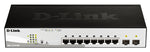 D-Link DGS-1210-08P Managed L2 Gigabit Ethernet (10/100/1000) Power over Ethernet (PoE) Black