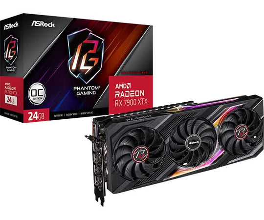 اسروك تايتشي 90-GA3YZZ-00UANF بطاقة رسومات ايه ام دي راديون  RX 7900 XTX سعة 24 جيجابايت GDDR6