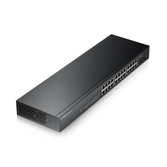 Zyxel GS-1900-24 v2 Managed L2 Gigabit Ethernet (10/100/1000) 1U Black GS1900-24-EU0102F