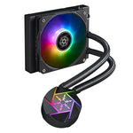 Silverstone VIDA 120 SLIM All-in-One Liquid CPU Cooler - 120mm PWM ARGB - Black