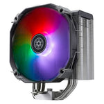 Silverstone ARV140 ARGB CPU Air Cooler - 140mm PWM Fan - 4 Heat Pipes - Black/Grey