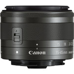 Canon EF-M 15-45mm f/3.5-6.3 IS STM Lens - Graphite