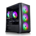 GiGate - AIR Mesh + Ryzen 5 5600X + Gaming PC - AMD Ryzen 5 5600X - RTX 5070 - 16GB RAM - 512GB SSD - Black