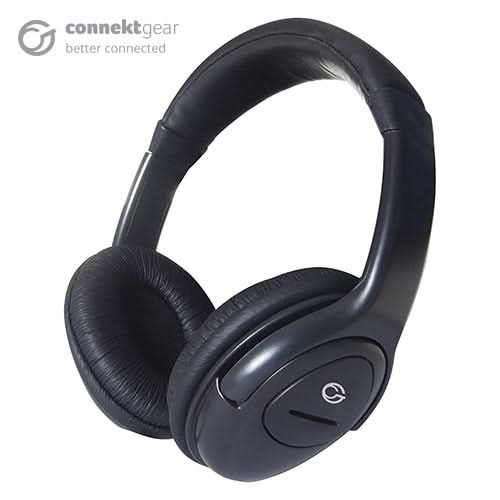 connektgear HP517 - On-Ear Headset with Mic &amp; Volume Control - Black