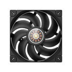 DeepCool FT12 120mm PWM Case Fan – 2150 RPM – FDB Bearing – Black/White LED