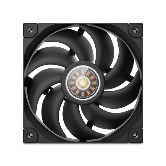 DeepCool FT12 120mm PWM Case Fan – 2150 RPM – FDB Bearing – Black/White LED