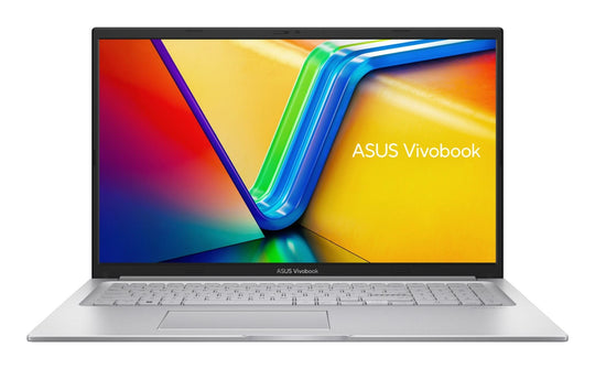 ASUS - Vivobook 17 + X1704VA-AU523W + Laptop - Intel Core i5-1334U - Intel Iris Xe Graphics - 16GB DDR4 - 512GB SSD - 17.3" FHD (1920x1080) - Windows 11 Home - Silver