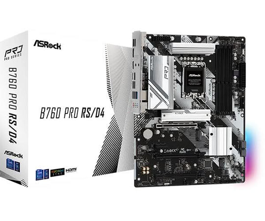 آسروك B760 برو RS/D4 إنتل B760 LGA 1700 ATX