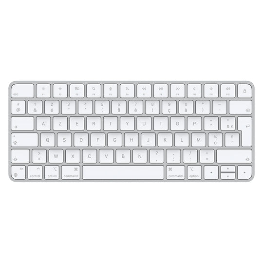 Apple Magic Keyboard - USB + Bluetooth Wireless Keyboard - Aluminium, White