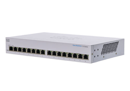 Cisco Business CBS110-16T-D 16-Port Gigabit Unmanaged Switch