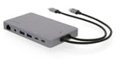 LMP Display Dock 2 Wired USB 3.2 Gen 1 (3.1 Gen 1) Type-C Grey