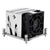 Silverstone XE02-2066 Processor Cooler 6 cm Black, Stainless steel