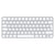 Apple Magic keyboard USB + Bluetooth Italian Aluminium, White