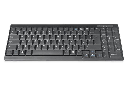 Digitus - Keyboard Suitable for TFT Consoles - Spanish Layout
