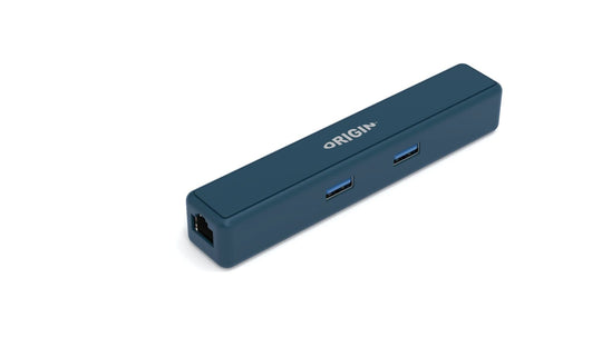 Origin Storage Travel Dock USB C 6in1 Wired USB 3.2 Gen 1 (3.1 Gen 1) Type-C Blue