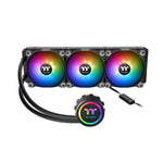 Thermaltake Water 3.0 360 ARGB Sync Processor All-in-one liquid cooler 12 cm Black