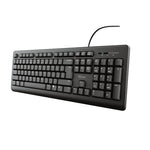 Trust TK-150 keyboard USB QWERTY UK English Black