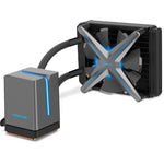 Inter-Tech ALSEYE X120 Processor All-in-one liquid cooler Black, Grey 1 pc(s)