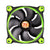 Thermaltake Riing 14 Computer case Fan 14 cm Black, Green