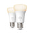 Philips Hue White A60 – E27 smart bulb – 1100 (2-pack) - GIGATE KSA